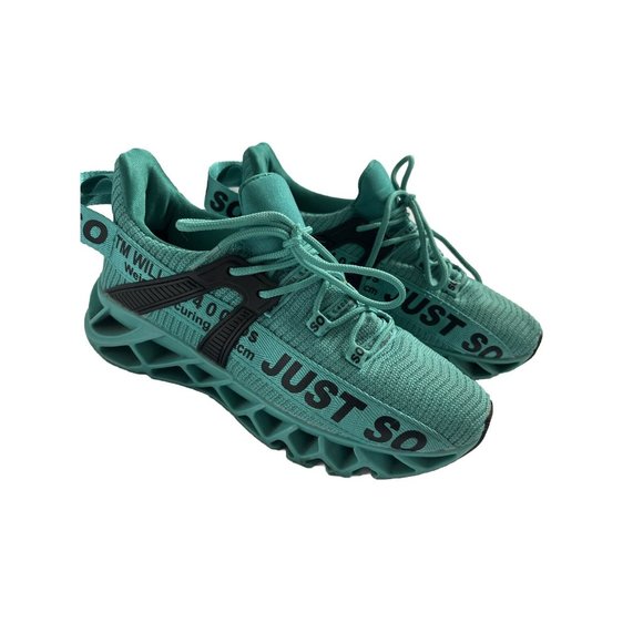 Just So So Shoes - Just SoSo Lake Blue 38 7.5/8 Women's Fashion Tennis Walking Running Shoes EUC